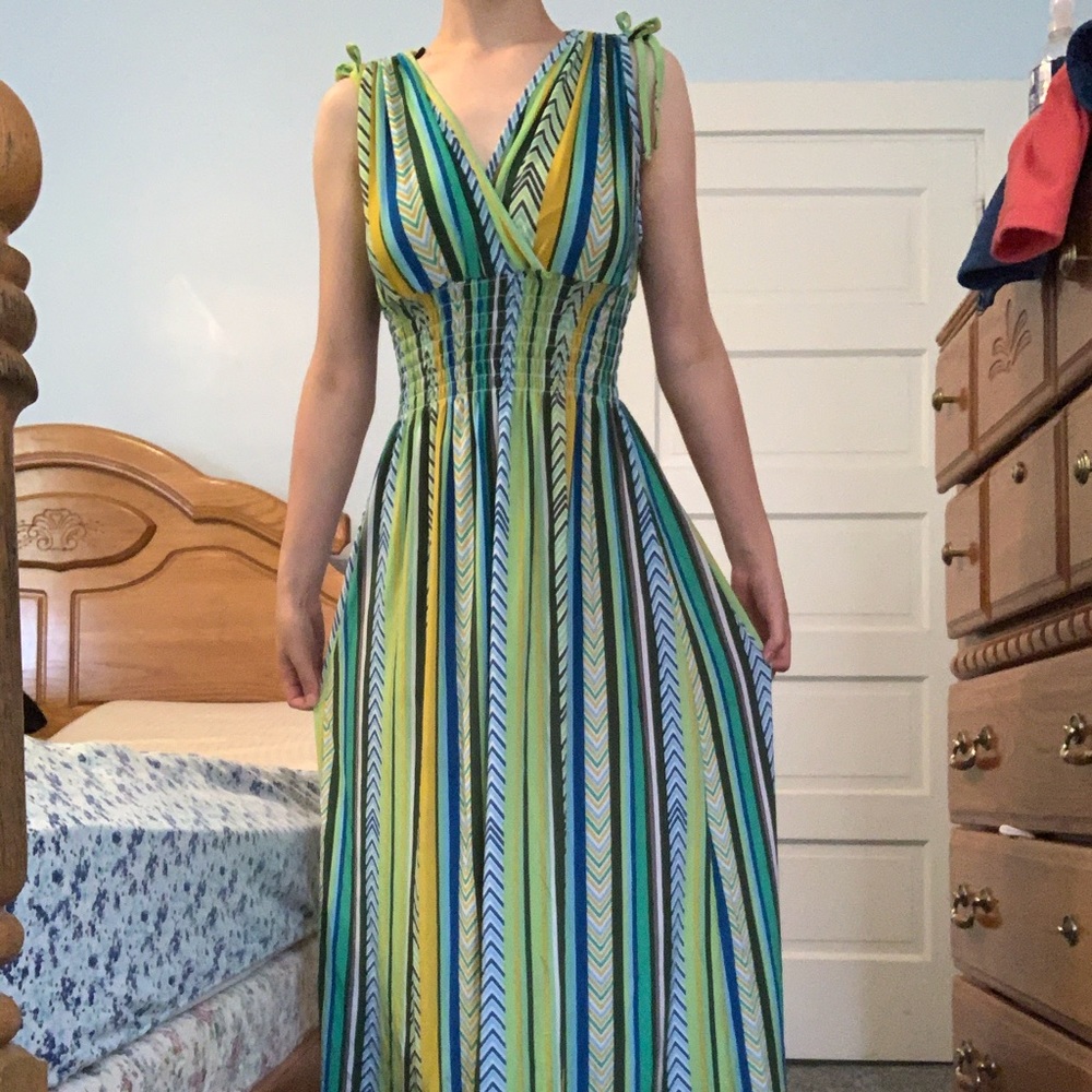 Green sundress